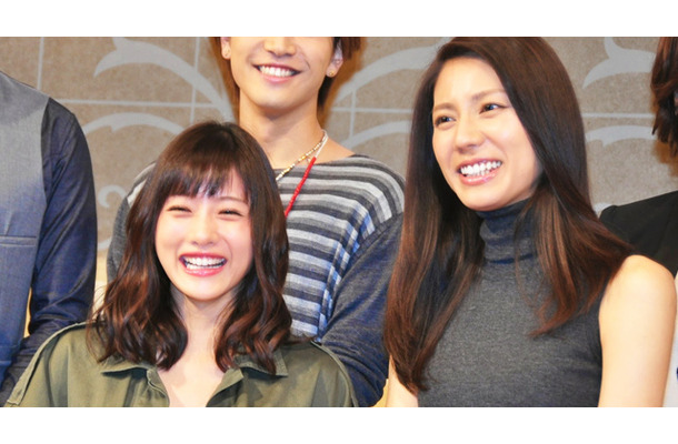 姉妹役を演じた、石原さとみ＆松下奈緒／ドラマ「ディア・シスター」制作発表会見