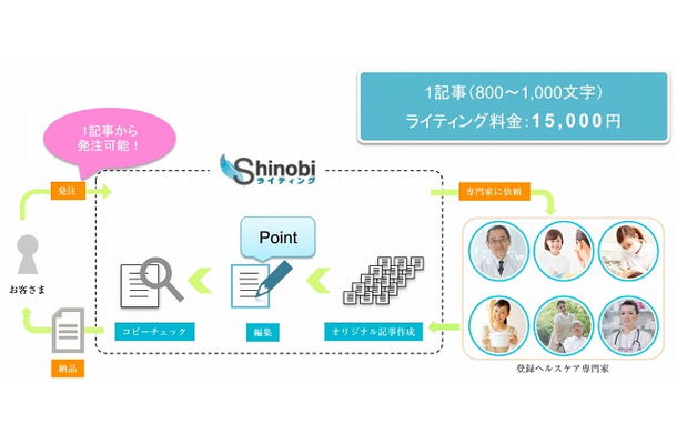 「Shinobiライティング《ヘルスケア》 」の概要