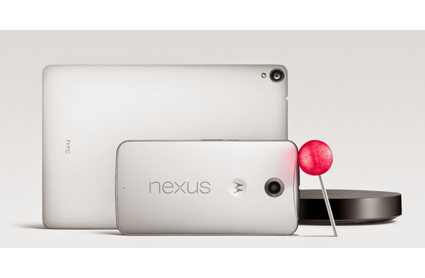 Android 5.0を搭載した「Nexus 6」と「Nexus 9」