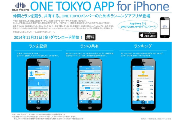 ONE TOKYO APP for iPhone