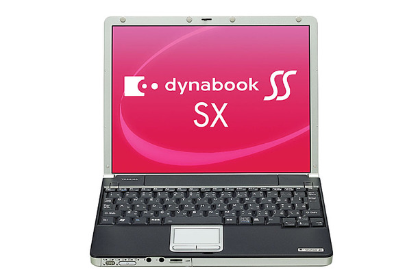 　東芝は27日、CPUに超低電圧版Pentium M 733（1.1GHz）を採用したB5モバイルノートPC「dynabook SS SX/2211LNKW」を発表した。発売日は8月6日。価格はオープンで、実売予想価格は210,000円前後。