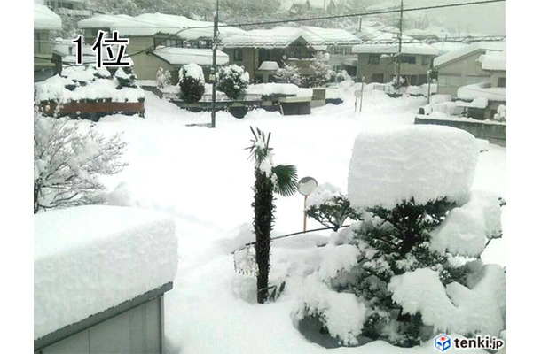 1位には、2月の「関東甲信を中心に2週連続の記録的な大雪」が選出
