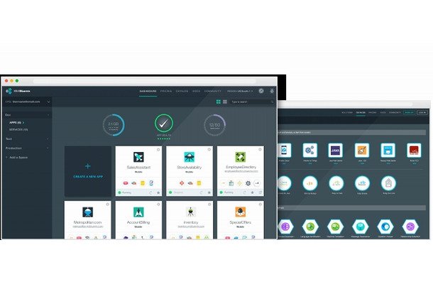 「IBM Bluemix」利用イメージ