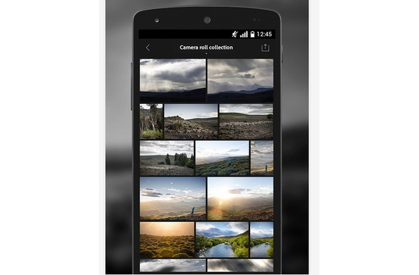 「Adobe Lightroom mobile」画面イメージ