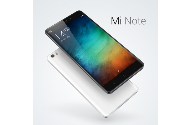 Xiaomi製5.7型ハイスペックモデル「Mi Note」