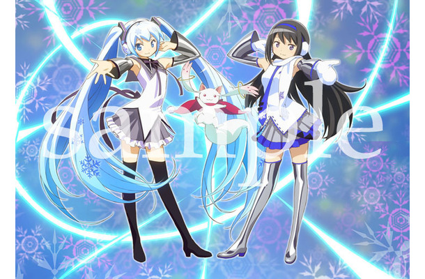 「SNOW MIKU 2015」×『劇場版 魔法少女まどか☆マギカ ［新編］叛逆の物語』がコラボレーションイラスト（原画・谷口淳一郎）