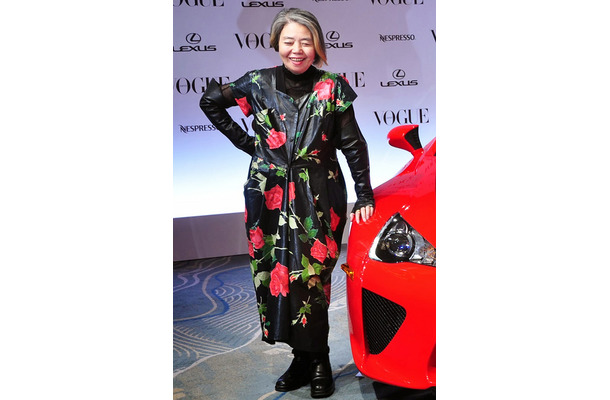 「VOGUE JAPAN Women of the Year 2013」授賞式に登場した際の樹木希林