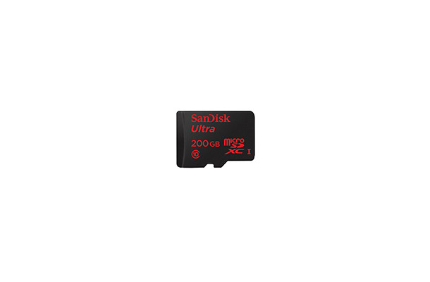世界初となる容量200GBのmicroSDXCカード「Ultra microSDXC UHS-I card, Premium Edition」