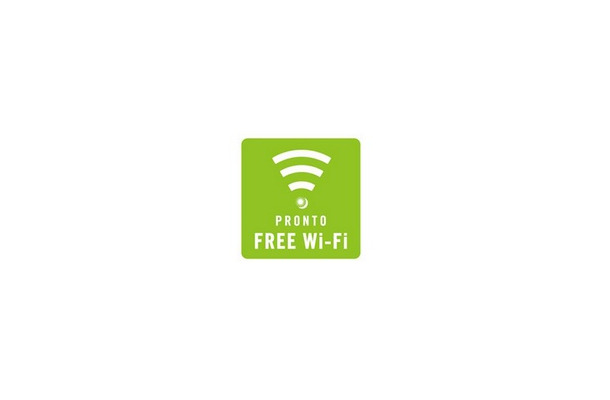 「PRONTO FREE Wi-Fi」ロゴ