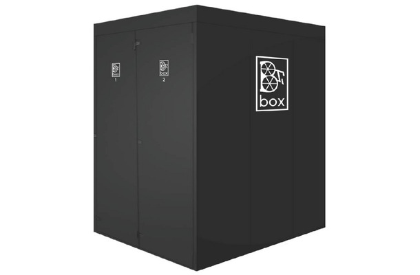 防犯カメラと4箇所の施錠で自転車を守る！自転車用ロッカー「B-box」