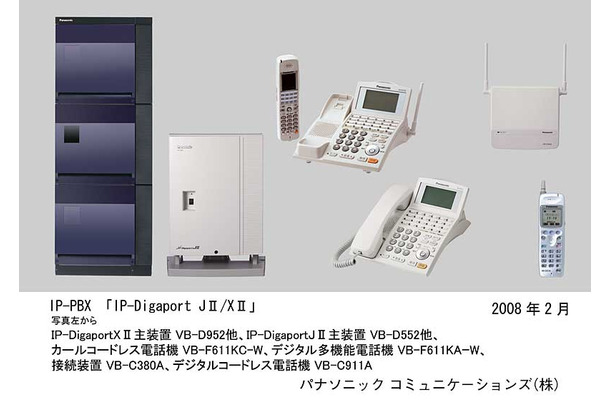 IP-PBX「IP-DigaportIIシリーズ」