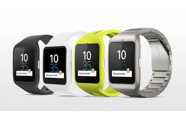 「SmartWatch 3」にメタルバンドモデルが登場