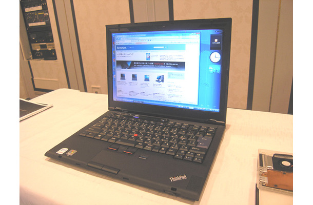 レノボ 薄さ18 6mm 1 42kgの小型 軽量ノートpc Thinkpad X300 Rbb Today