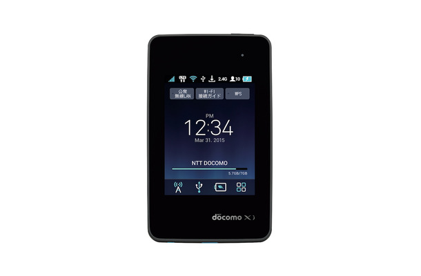 「PREMIUM 4G」に対応したモバイルWi-Fiルーター「Wi-Fi STATION L-01G」(LG製）