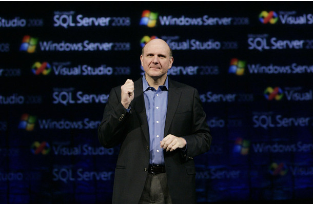 Microsoft CEO Steve Ballmer氏