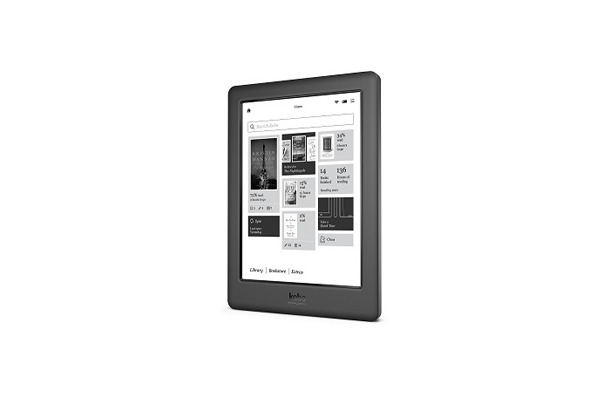 解像度1,448×1,072ピクセル(300ppi)E Inkスクリーン搭載の「Kobo Glo HD」