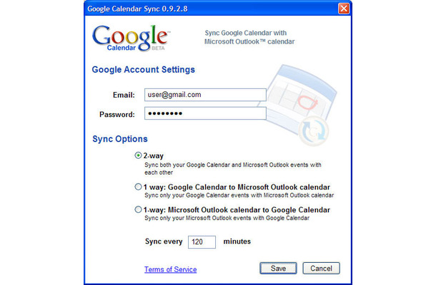 Google Calendar Sync