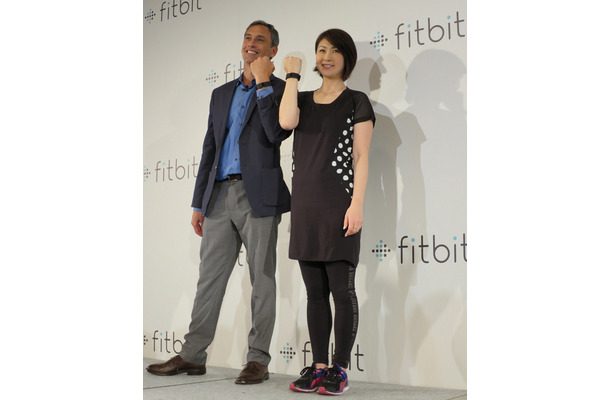 Fitbit CRO（最高収益責任者）ウッディ・スカル氏と古閑美保氏