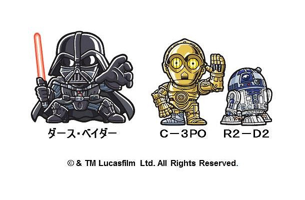 『スター・ウォーズ』と『ビックリマンチョコ』が史上初のコラボ！キャラクターデザイン