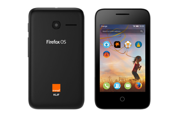 Firefox OS搭載スマートフォン「Klif」