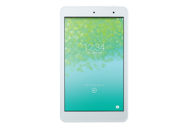 Android 5.1搭載のauオリジナル8型タブレット「Qua tab 01」