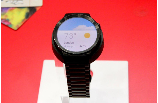 スマートウォッチ「HUAWEI Watch」を参考出展