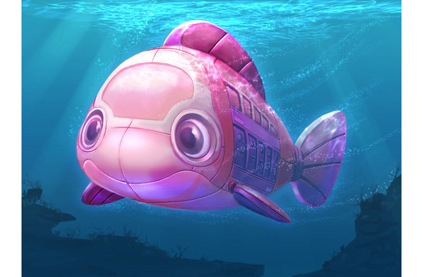 ストーリーに登場する潜水艦（イメージ）　Artist concept only （C）Disney/Pixar