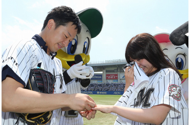 公開サプライズプロポーズイベントを見事「成功」させた花島さんと舘石さん