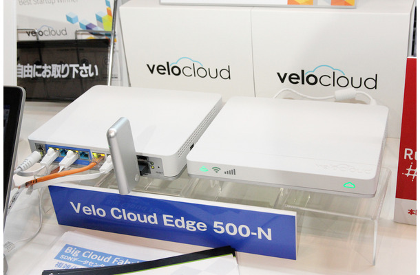 日本で提供予定のエッジ端末「Velo Cloud Edge 500-N」