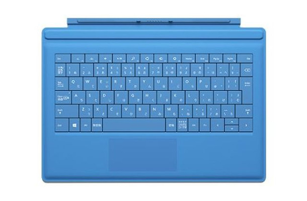 「Surface Pro 3」用タイプカバー(シアン)が出荷停止