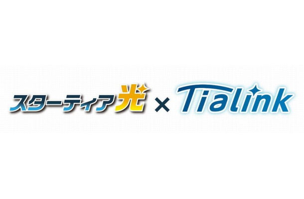 「スターティア光」「Tialink」ロゴ