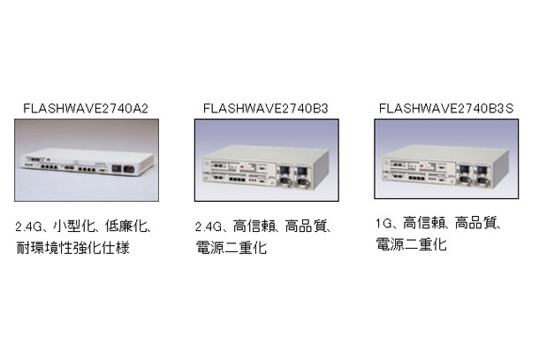 現行機種のFLASHWAVE2740シリーズ