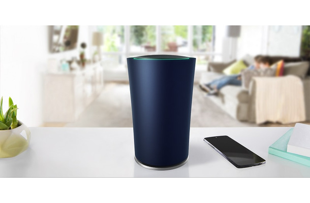 円柱形のユニークWi-Fiルータ「OnHub」