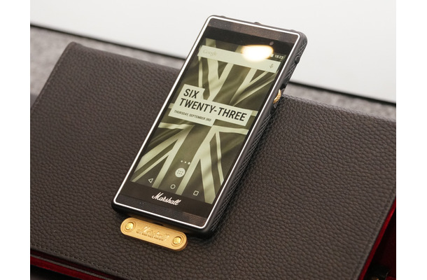 Marshallブランドから登場した初のスマホ「Marshall London」