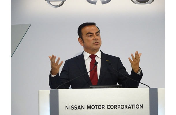 日産自動車のカルロス・ゴーン社長