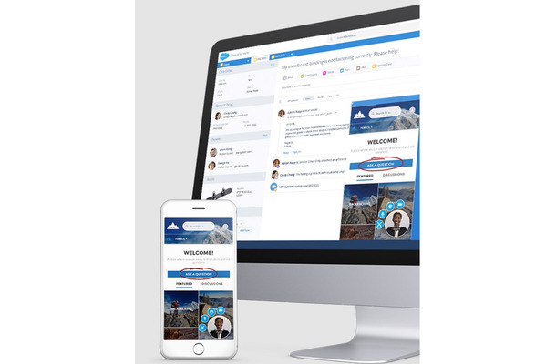 「Salesforce SOS」の利用イメージ（サイトより）