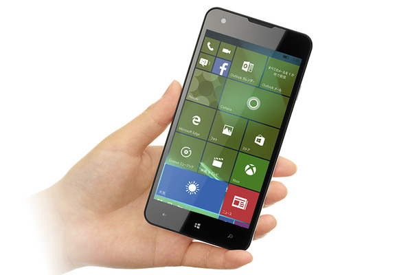 OSにWindows 10 Mobileを搭載した「MADOSMA Q501A」