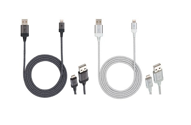 従来比8倍の耐久力で断線しにくいLightningケーブル「Tough Cable with Lightning Connector」