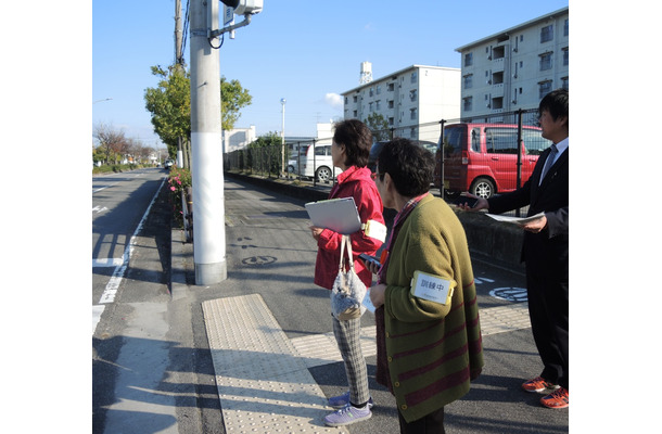 捜索訓練の様子。半田市内は電波抜けがいい地形のためSANフラワー見守りサービスを使った捜索では毎回確実な成果をあげている。今回も8名の行方不明者役を全員見つけ出すことができた（画像はプレスリリースより）