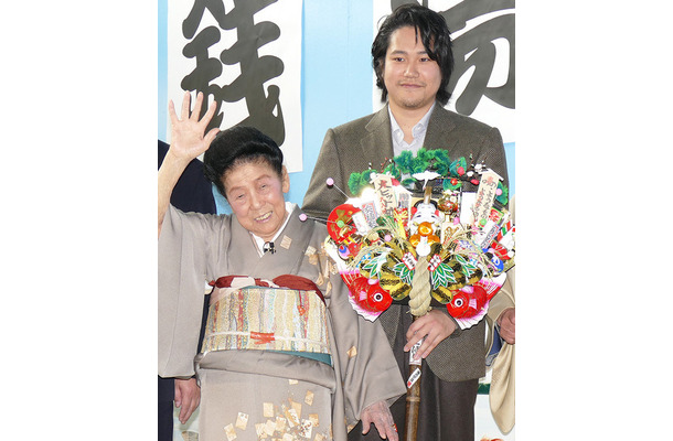 内海桂子、松山ケンイチ／『の・ようなもの のようなもの』ヒット祈願イベント