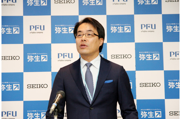 代表取締役社長の岡本浩一郎氏