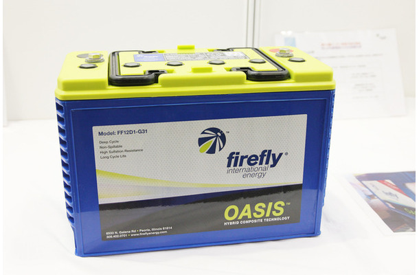 米Firefly社のカーボンフォーム蓄電池