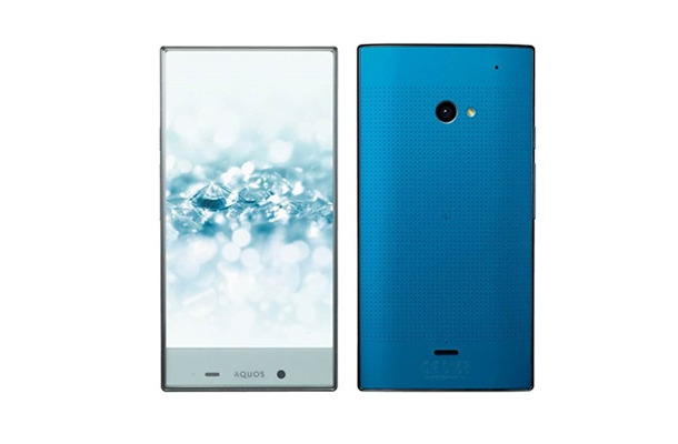 フレームレス構造でサイズを抑えた5.2型「AQUOS CRYSTAL Y2」