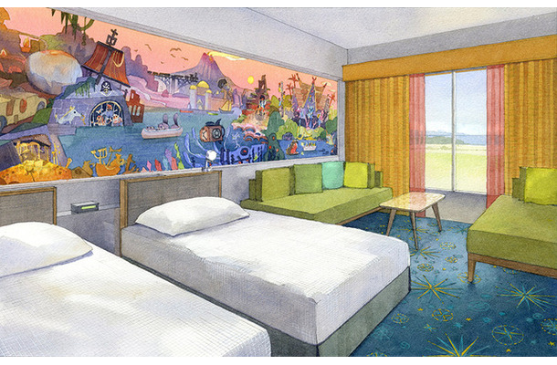東京ディズニーセレブレーションホテル：ディスカバー　客室のイメージ