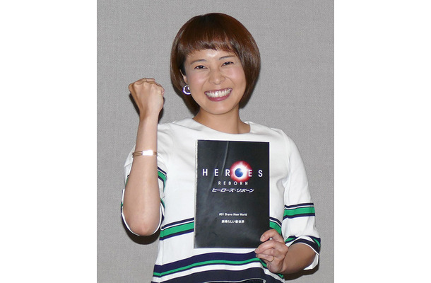 上田まりえ／「HEROES Reborn／ヒーローズ・リボーン」公開アフレコ