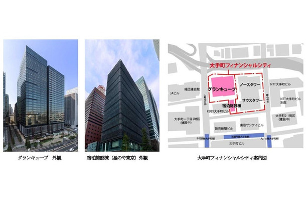 大手町地区最大級の大型オフィスとして国際競争力の強化に寄与するとともに、災害時には防災拠点ビルとして機能する点が特徴となっている（画像はプレスリリースより）