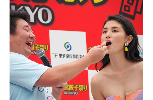 宇都宮餃子祭りin Tokyoオープニングセレモニー（2016年7月8日）