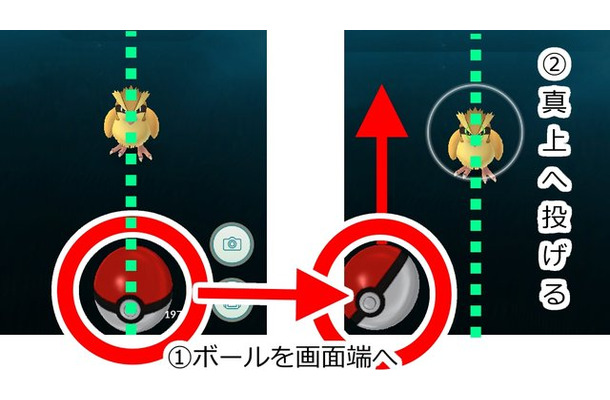 【特集】『ポケモンGO』ボールが真っ直ぐ飛ばない人必見！チュートリアルが教えてくれない役立ち情報