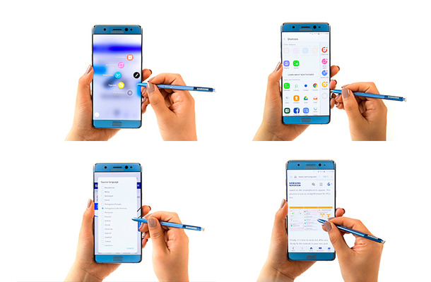 サムスン、防水・防塵・虹彩認証に対応したペン付属の新型スマホ「Galaxy Note 7」発表