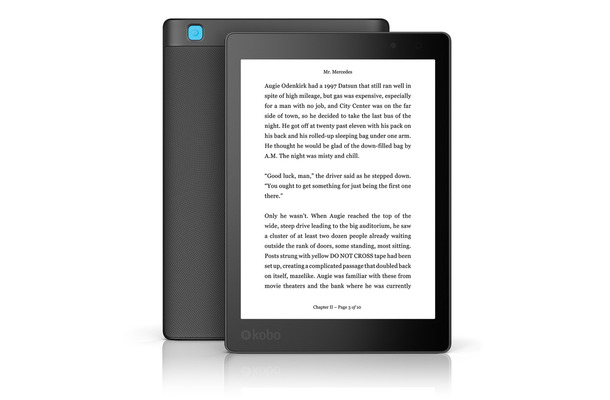 7.8インチ薄型・防水の電子書籍リーダー「Kobo Aura ONE」